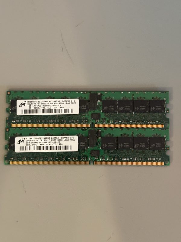 Модуль памяти Micron DDR2-400