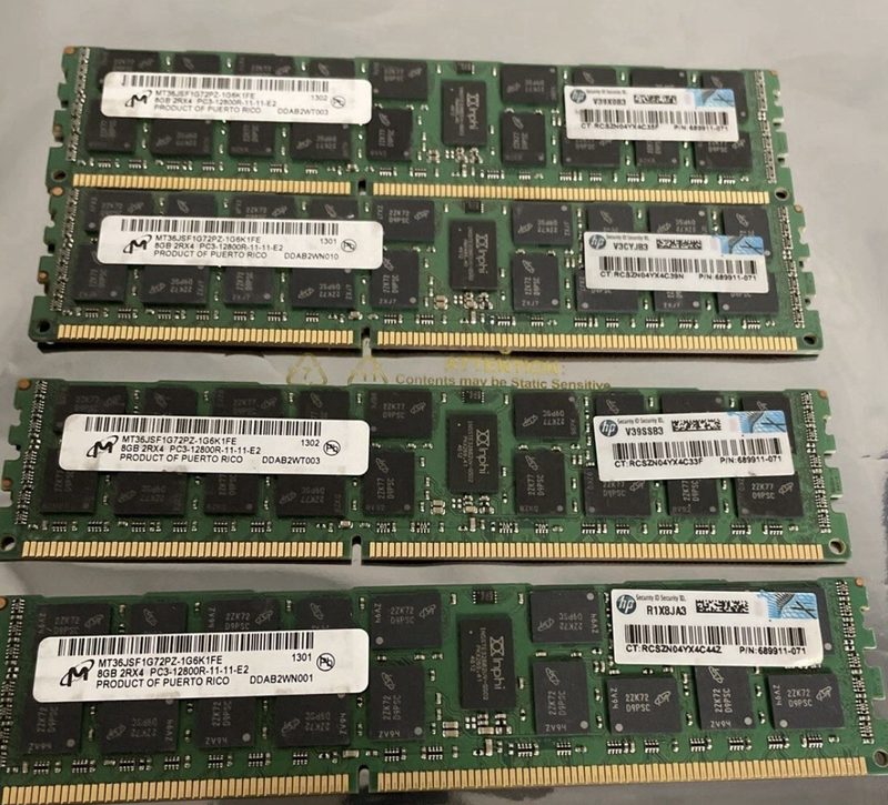 Модуль памяти Micron DDR3-12800R