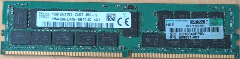 Модуль памяти HPE DDR4-2400T