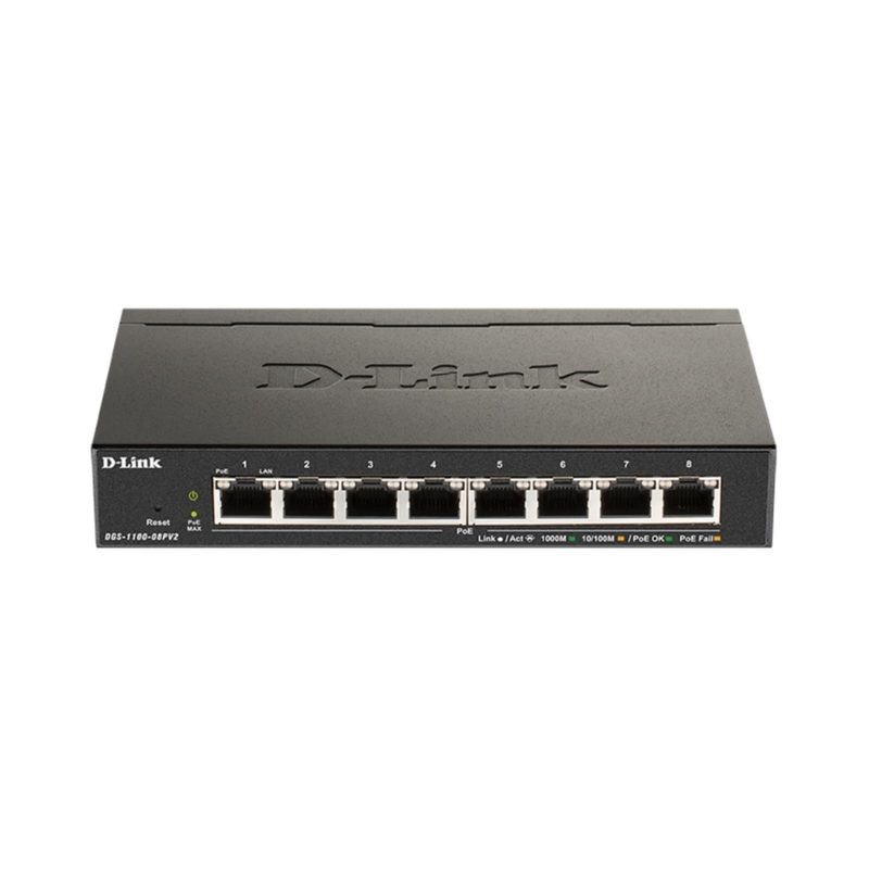 Коммутатор D-Link DGS-1100-08PV2