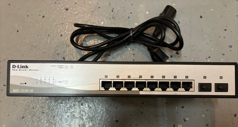 Коммутатор D-Link DGS-1210-10