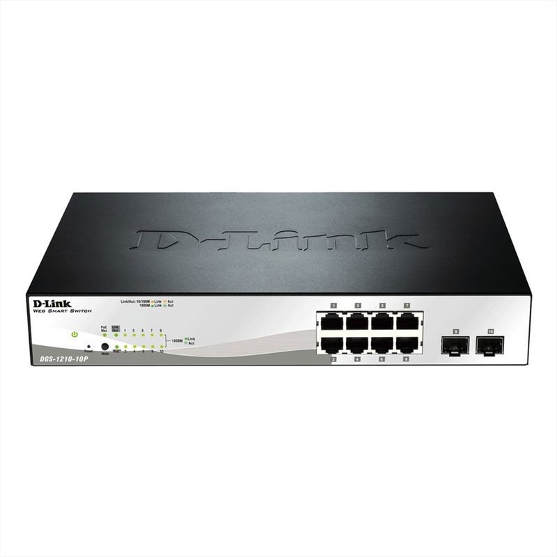 Коммутатор D-Link DGS-1210-10P/E