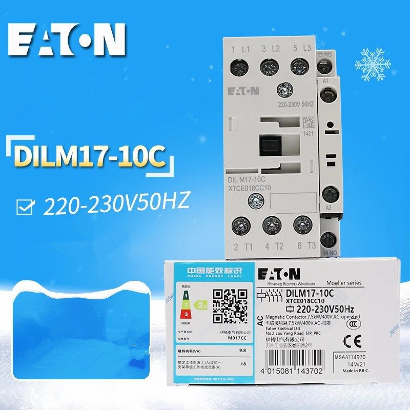 Контактор Eaton DILM17-10C