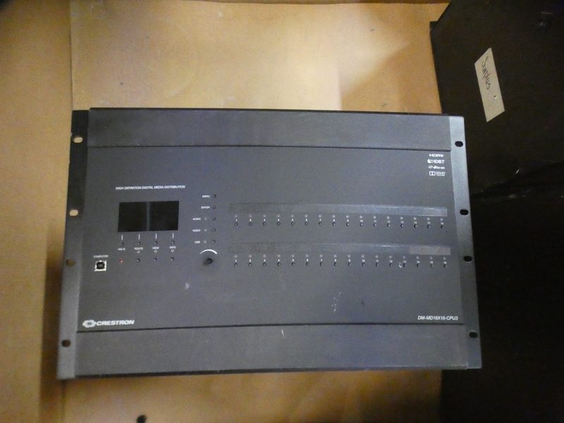 Видеокоммутатор Crestron DM-MD16X16-CPU3
