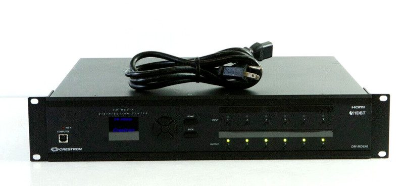 Матричный коммутатор Crestron DM-MD6X6