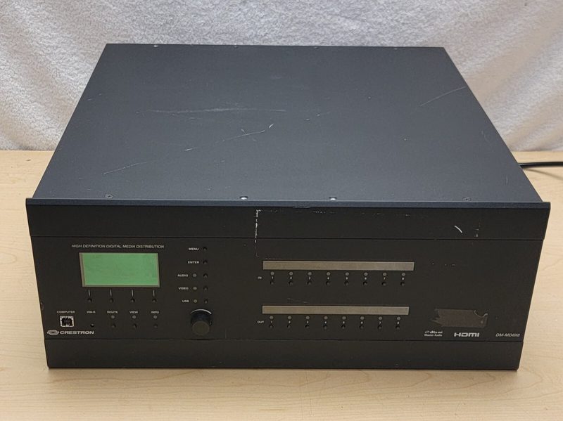 Видеокоммутатор Crestron DM-MD8X8