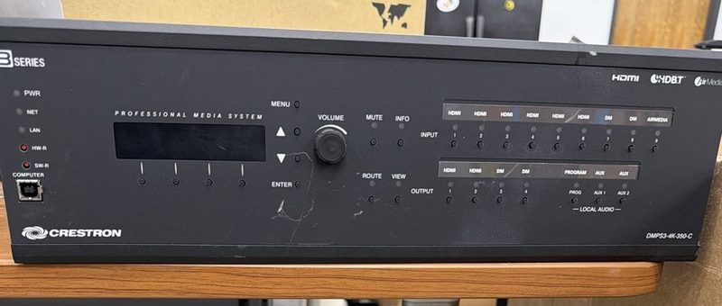 Видеокоммутатор Crestron DMPS3-4K-350-C