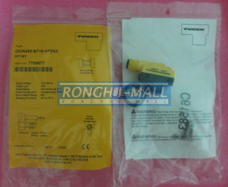 Датчик приближения Turck DOIR450-BT18-VP6X2-H1141