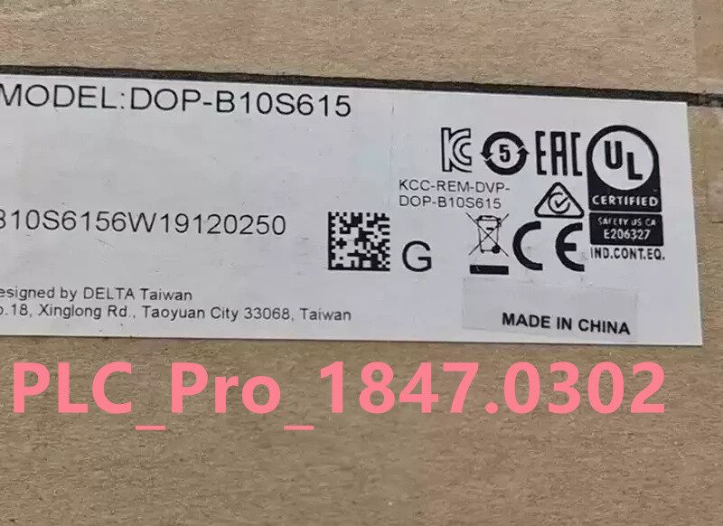ПЛК Delta DOP-B10S615