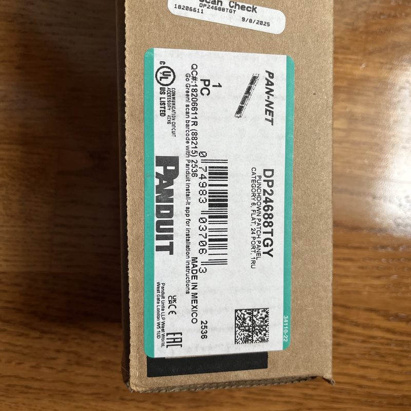 Патч-панель Panduit DP246X88TGY