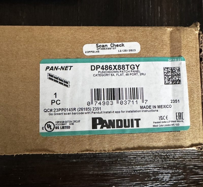 Патч-панель Panduit DP486X88TGY