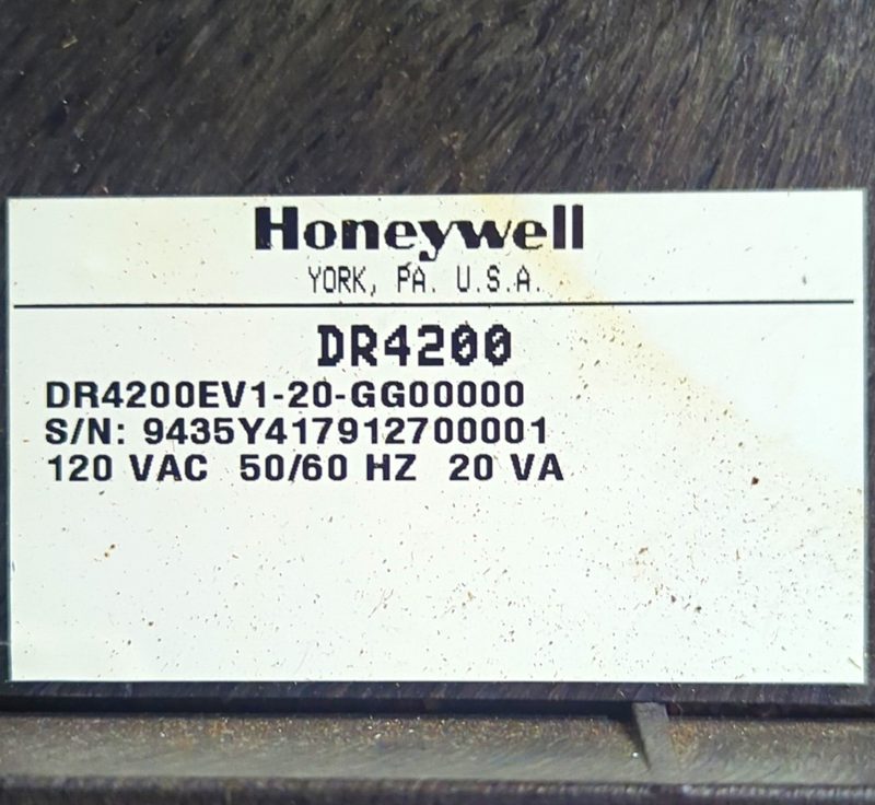 Регистратор Honeywell DR4200EV1-20-GG00000