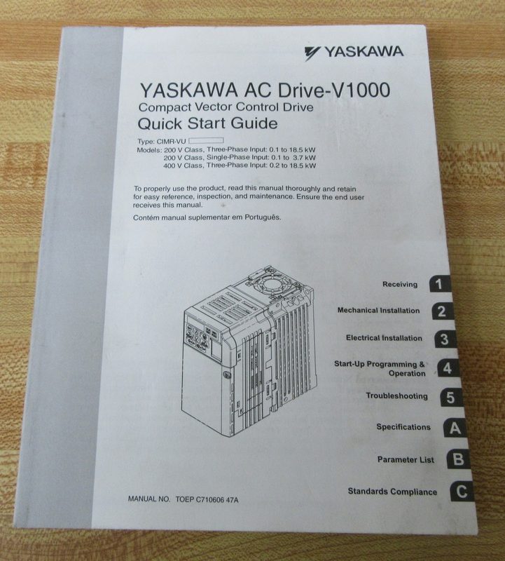 Частотный преобразователь Yaskawa DRIVE-V1000