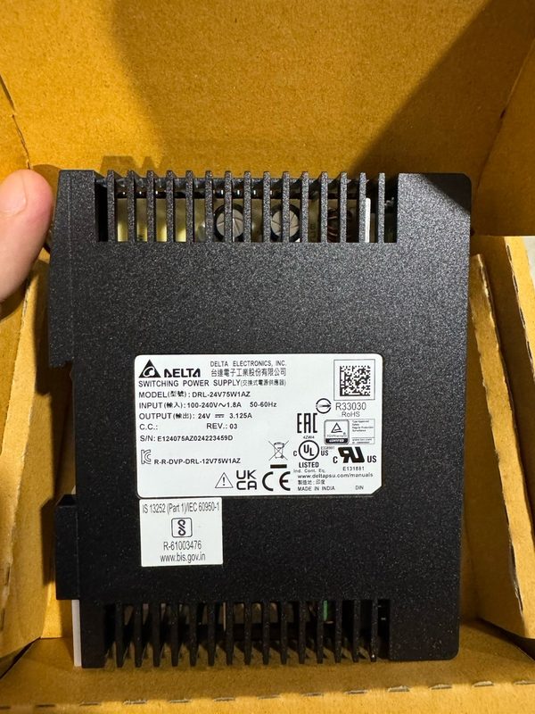 Блок питания Delta DRL-24V75W1AZ