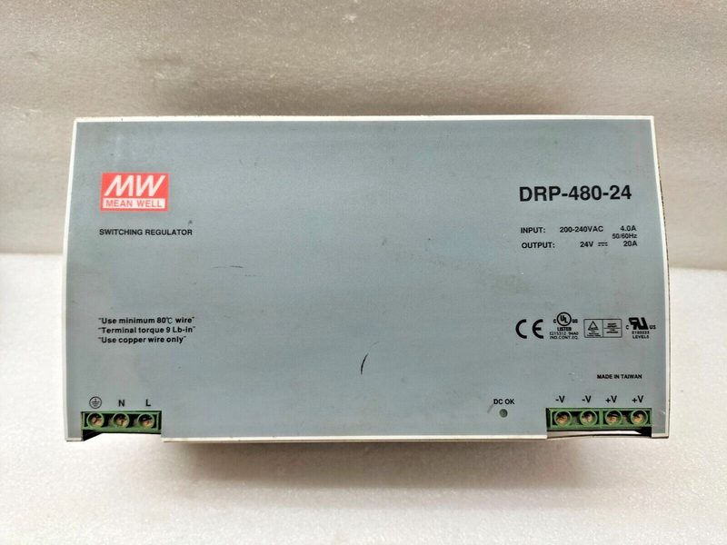 Блок питания DRP-480-24