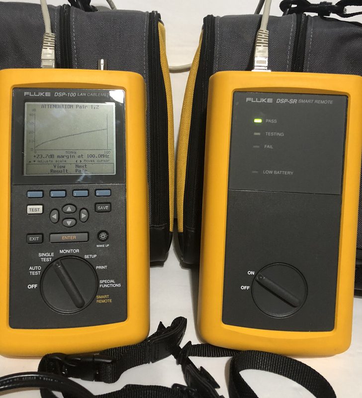 Тестер Fluke DSP-100