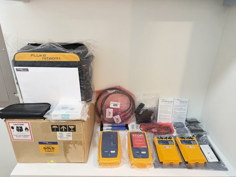 Тестер Fluke DSX-5000QI/GLD