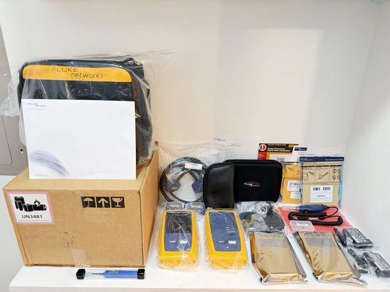 Тестер Fluke DSX2-8000QI/GLD