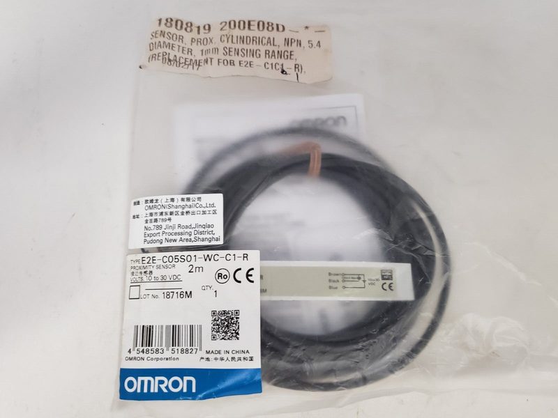 Датчик приближения Omron E2E-C05S01-WC-C1-R