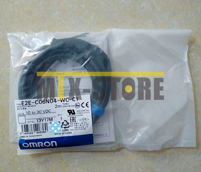 Индуктивный датчик Omron E2E-C06N04-WC-C1