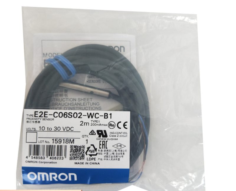 Датчик приближения Omron E2E-C06S02-WC-B1