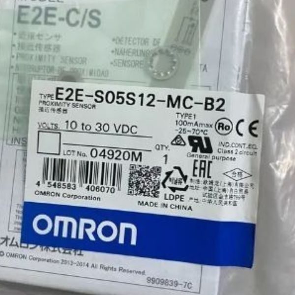 Датчик приближения Omron E2E-S05S12-MC-B2