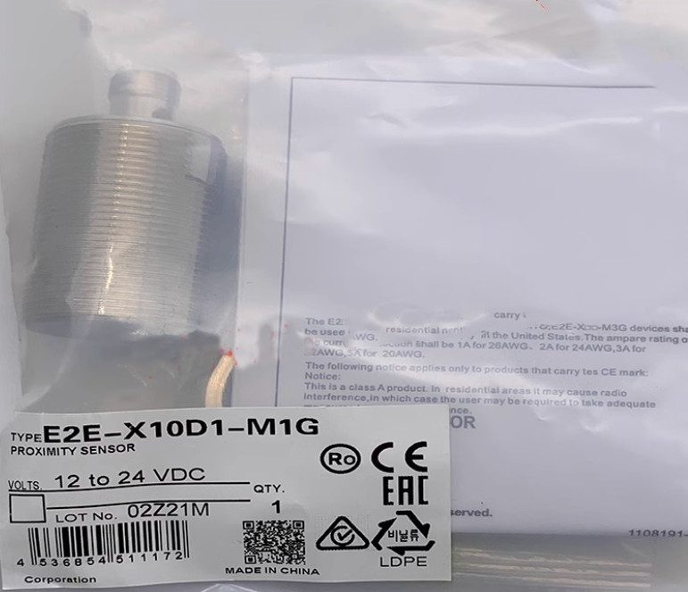 Датчик приближения Omron E2E-X10D1-M1G