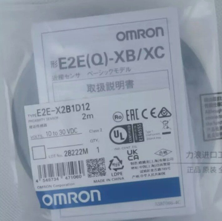 Индуктивный датчик Omron E2E-X2B1D12