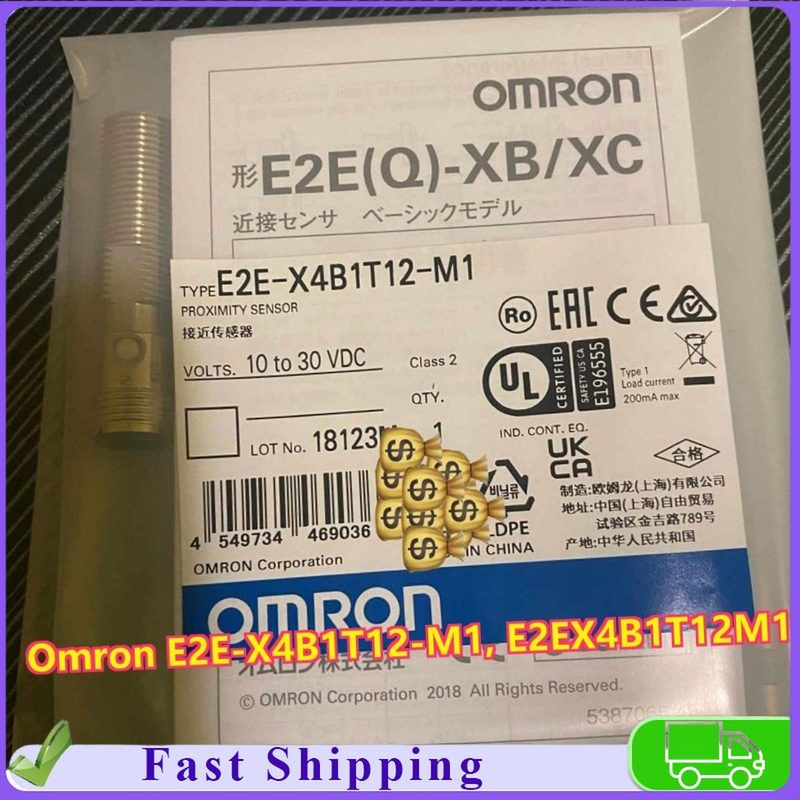 Датчик приближения Omron E2E-X4B1T12-M1