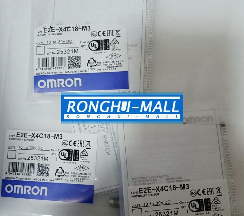 Датчик приближения Omron E2E-X4C18-M3