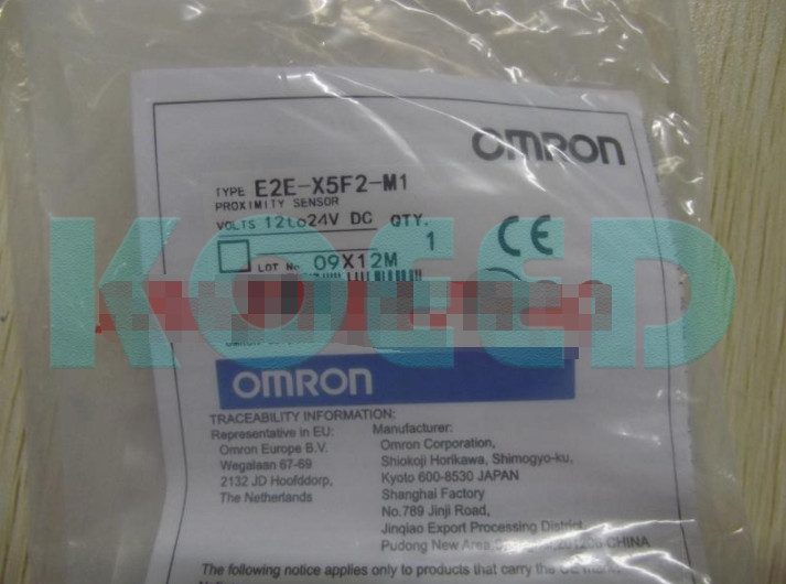 Датчик приближения Omron E2E-X5F2-M1