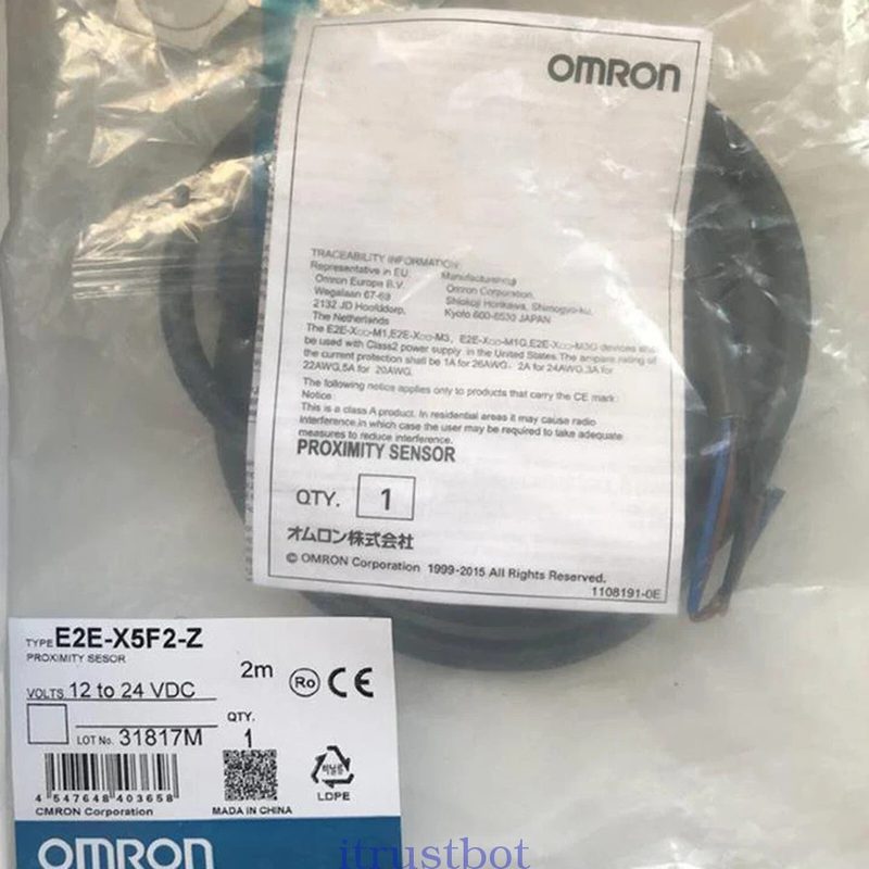 Датчик приближения Omron E2E-X5F2-Z