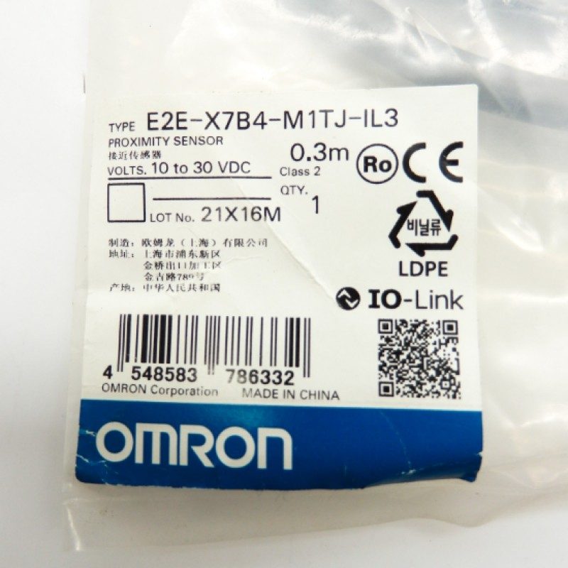 Датчик приближения Omron E2E-X7B4-M1TJ-IL3