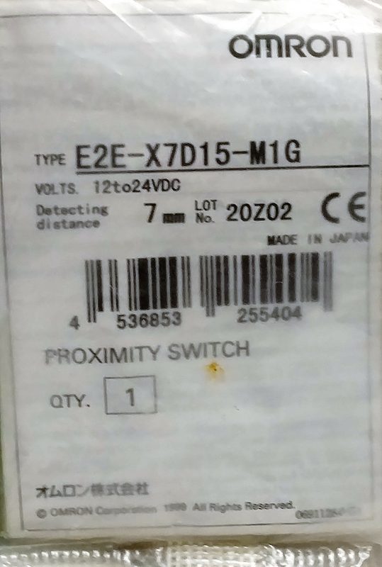 Датчик приближения Omron E2E-X7D15-M1G