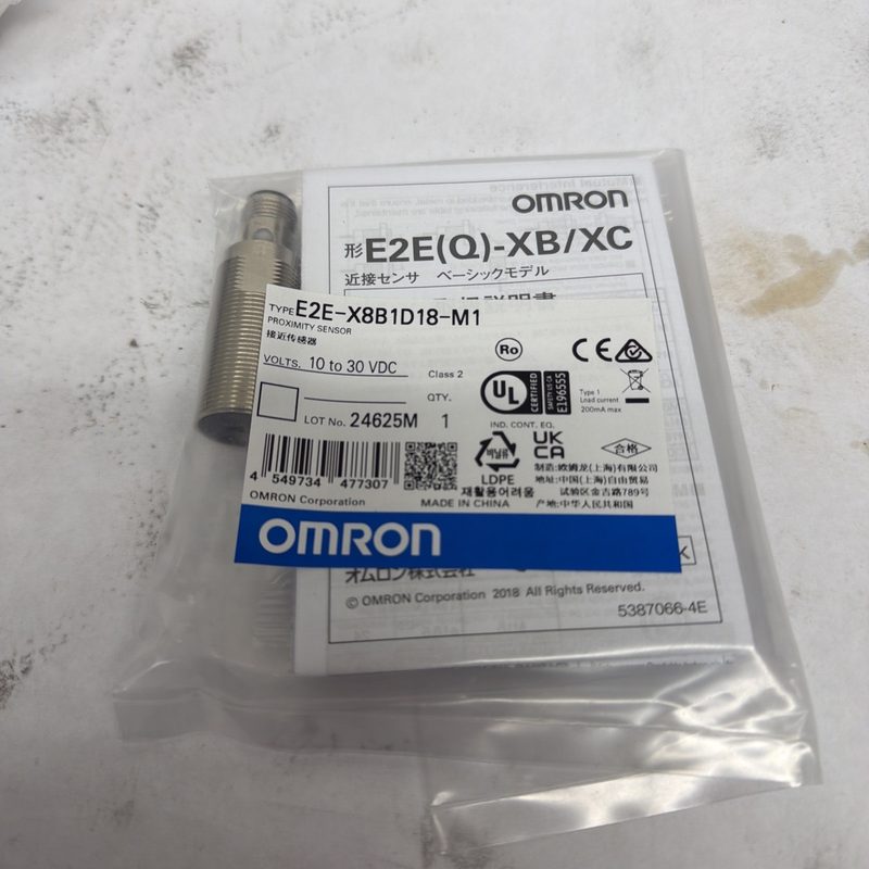 Датчик приближения Omron E2E-X8B1D18-M1
