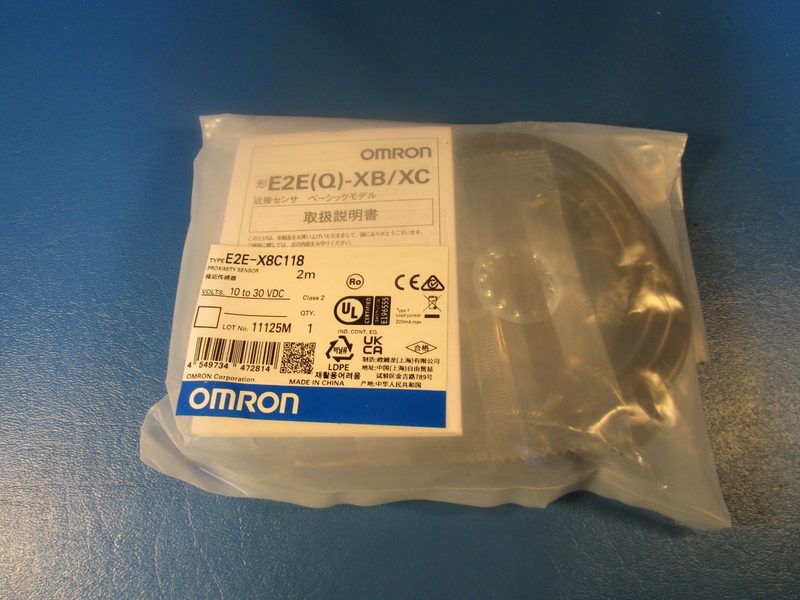 Датчик приближения Omron E2E-X8C118
