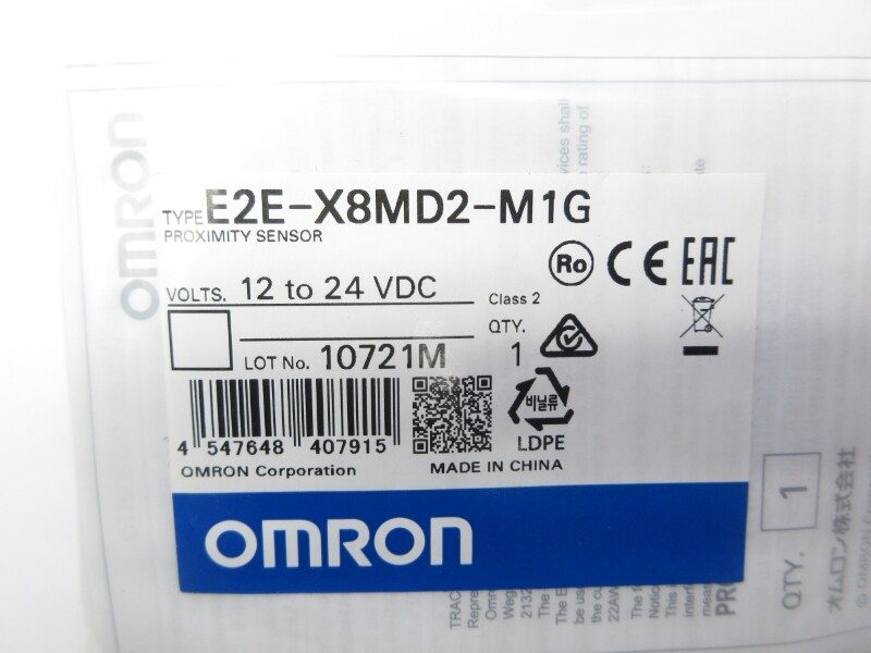 Датчик Omron E2E-X8MD2-M1G