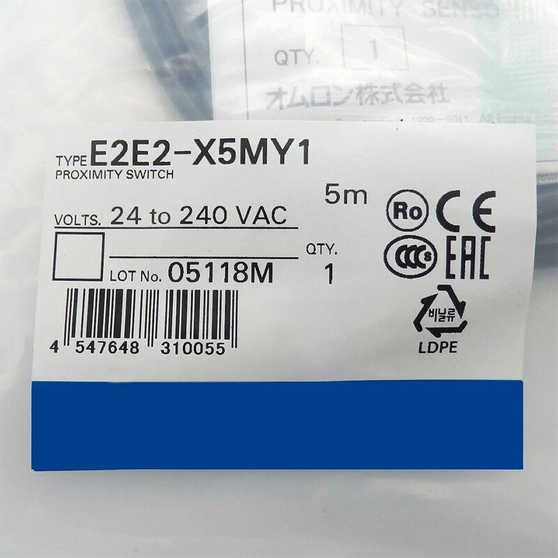 Датчик приближения Omron E2E2-X5MY1