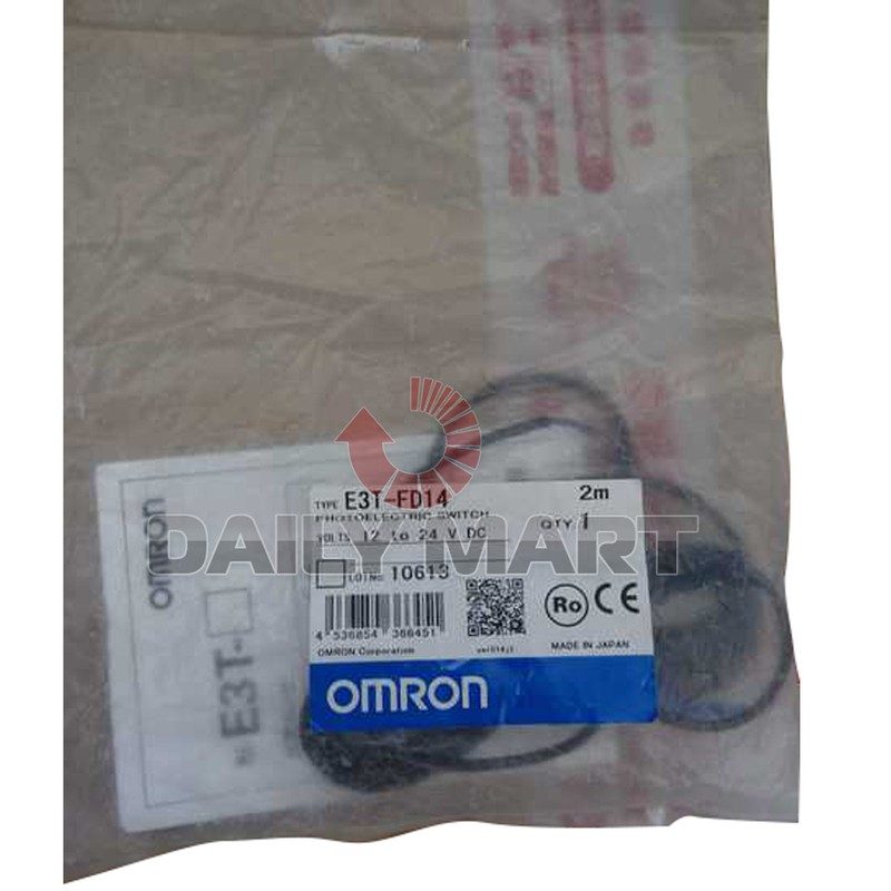 Фотоэлектрический датчик Omron E3T-FD14