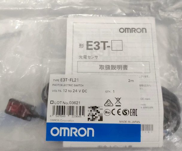 Фотоэлектрический датчик Omron E3T-FT21