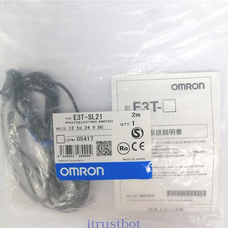 Фотоэлектрический датчик Omron E3T-SL21