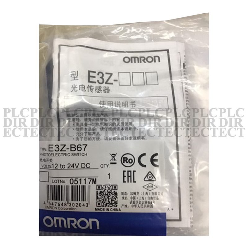 Фотоэлектрический датчик Omron E3Z-B67