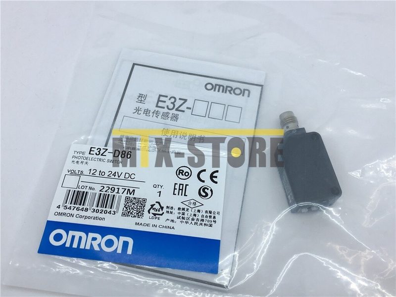 Фотоэлектрический датчик Omron E3Z-D86