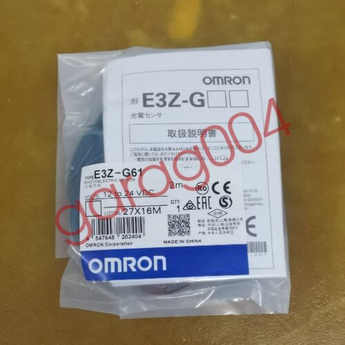 Фотоэлектрический датчик Omron E3Z-G61
