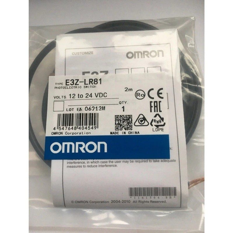 Фотоэлектрический датчик Omron E3Z-LR81