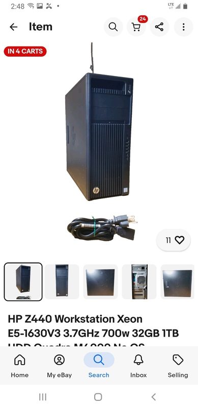 Процессор HPE E5-1630V3