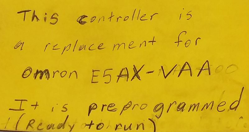 Датчик Omron E5AX-VAA