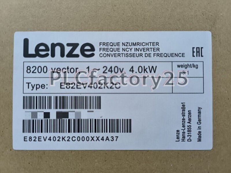 Частотный преобразователь Lenze E82EV402K2C