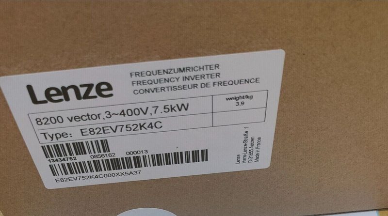 Частотный преобразователь Lenze E82EV752K4C