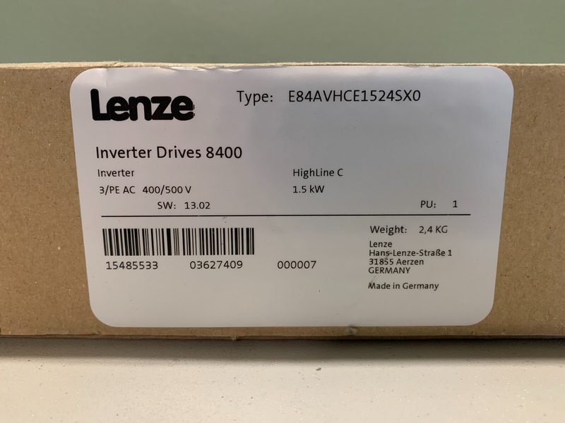 Частотный преобразователь Lenze E84AVHCE1524SX0